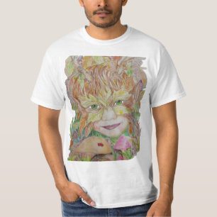 Camiseta A criança verde pode você sentir a mágica