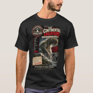 Camiseta A Criatura Continental – Criatura Críptica