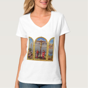 Camiseta A Crucificação por Francesco Granacci