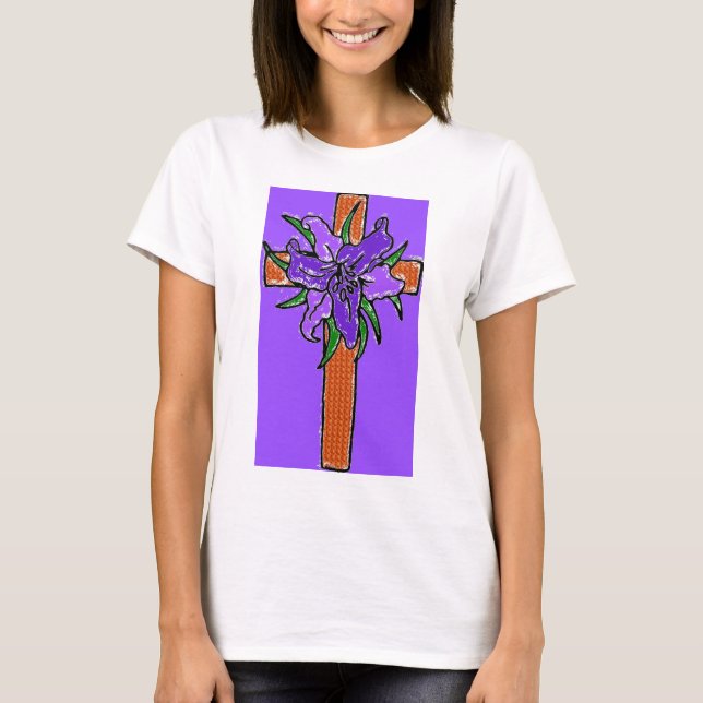 Camiseta A cruz e o Lilly (Frente)