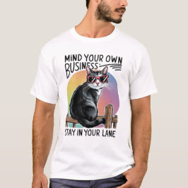 Camiseta A cuidar do meu próprio negócio