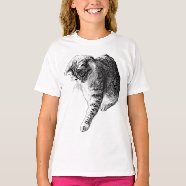 Camiseta A Curiosa Curva (Frente)