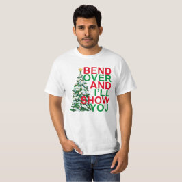 Camiseta A CURVATURA SOBRE E eu MOSTRAR-LHE-EMOS O NATAL.