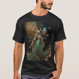 Camiseta A Dama dos Ossos Sagrados Santa Morte