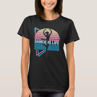 Camiseta A Dança Ballerina De Dança De Balé De Dança De bal
