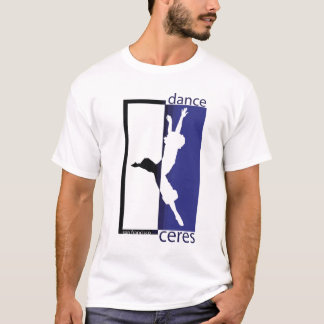Camiseta a dança ceres jete grande reverso azul