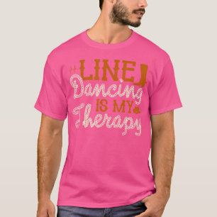Camiseta A Dança Da Linha É A Minha Dança Da Linha Terapêut
