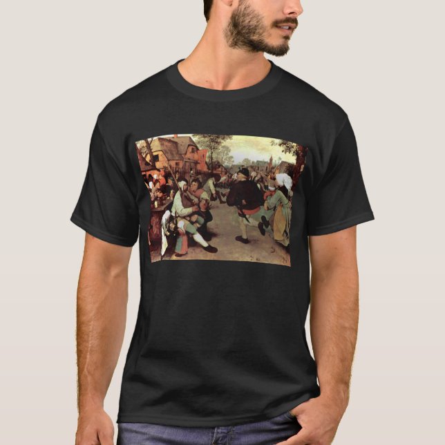Camiseta A dança do camponês - 1568 (Frente)