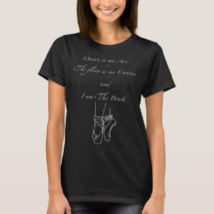 Camiseta A dança é minha