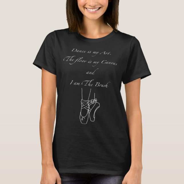 Camiseta A dança é minha (Frente)
