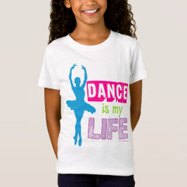 Camiseta A dança é minha vida