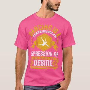 Camiseta A Dança É Uma Expressão Horizontal