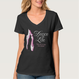 Camiseta A dança é vida