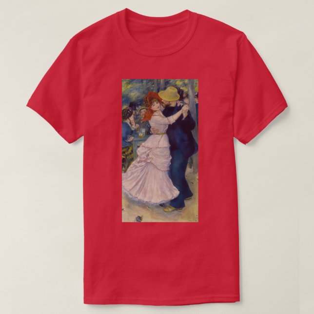 Camiseta A dança em Bougal (Frente do Design)