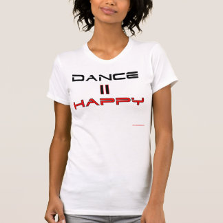 Camiseta A dança iguala feliz