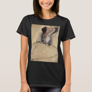 Camiseta A Dançarina de Edgar Degas, Arte Vintage de Bailar