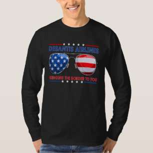 Camiseta A De Santis Airlines Trazendo A Fronteira Para Voc