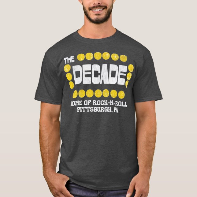 Camiseta A Década - Pittsburgh (Frente)