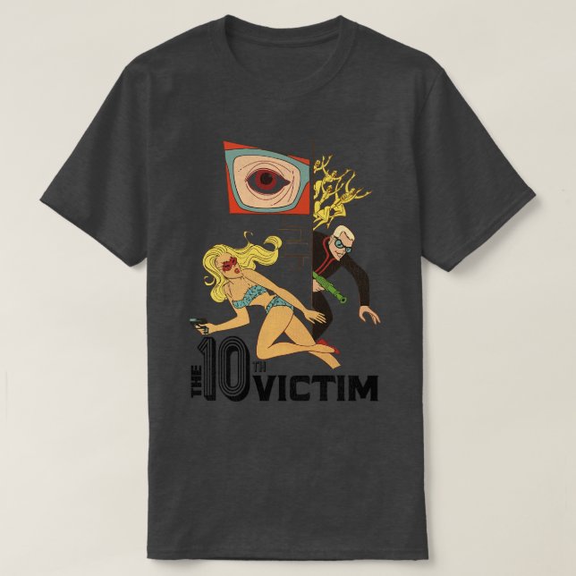 Camiseta A décima vítima (Frente do Design)