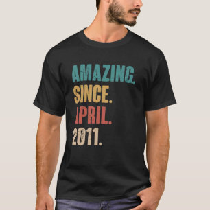Camiseta A Decoração da 12 de aniversário é incrível desde