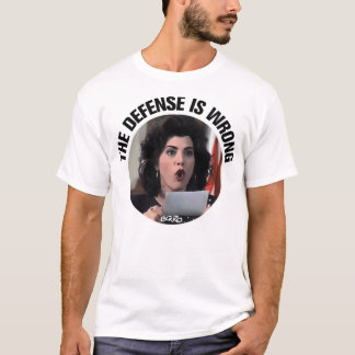 Camiseta A Defesa Está Errada...