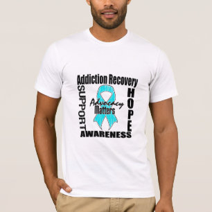 Camiseta A defesa importa recuperação do vício