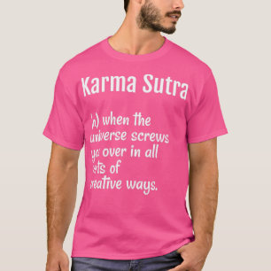 Camiseta A definição de Karma Sutra