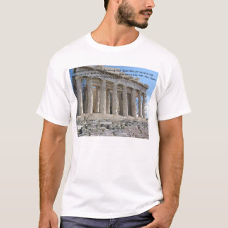 Camiseta A democracia levanta-se fora da noção….
