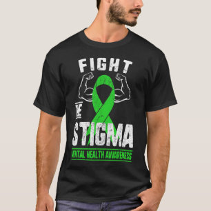 Camiseta A Depressão de Sensibilização para a Saúde Mental