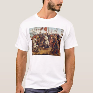 Camiseta A derrota de Atenas por Minos, rei de Crete, de