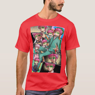Camiseta A Desastrosa Vida De Saiki K 1