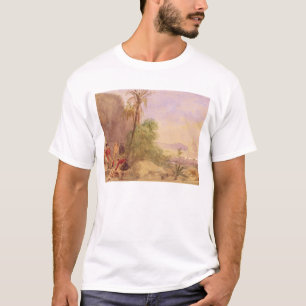 Camiseta A descoberta do corpo de Tipu na porta de água em