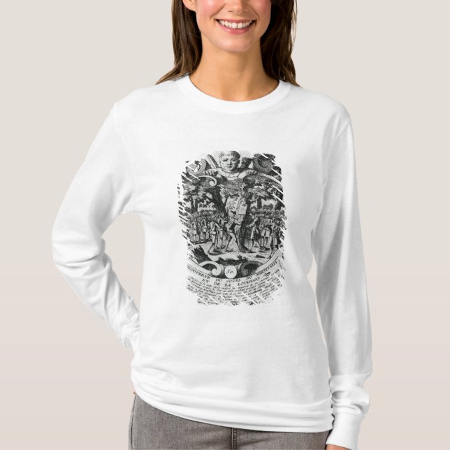 Camiseta A descoberta do rio Mississípi (Frente)