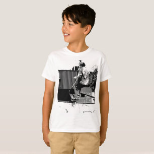 Camiseta A descolagem - Truque do Patinete Stunt