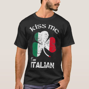 Camiseta A Desgraça Beija-Me Im Dia de São Patrício Ital