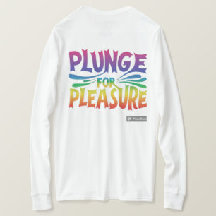 Camiseta **A design de t-shirt contém a frase "Plunge