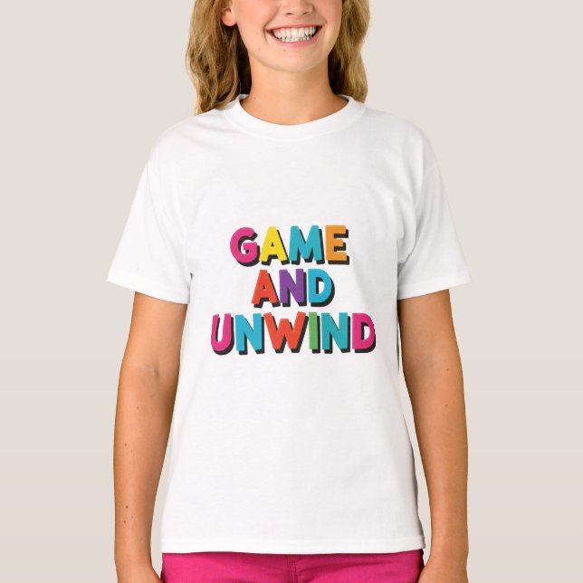 Camiseta A design do Jogo e Desenrolar. (Frente)