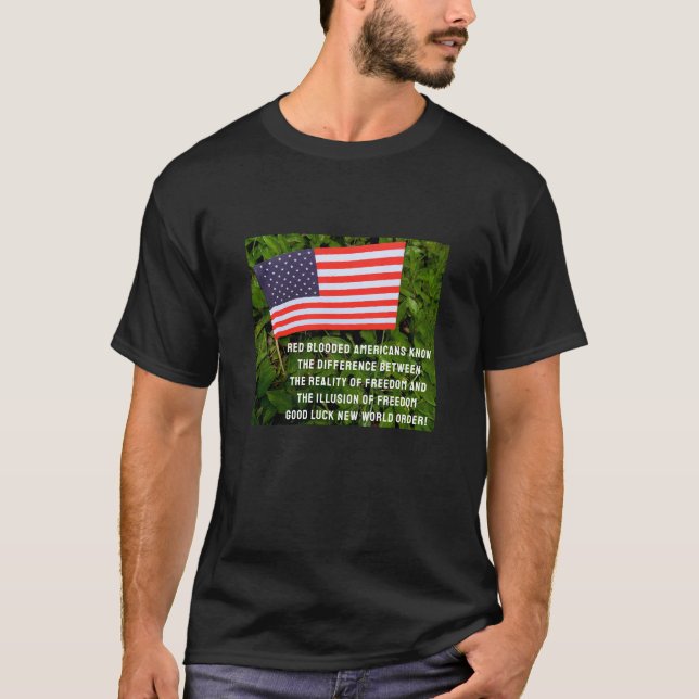 Camiseta A diferença - bandeira (escura) T-Shirt (Frente)