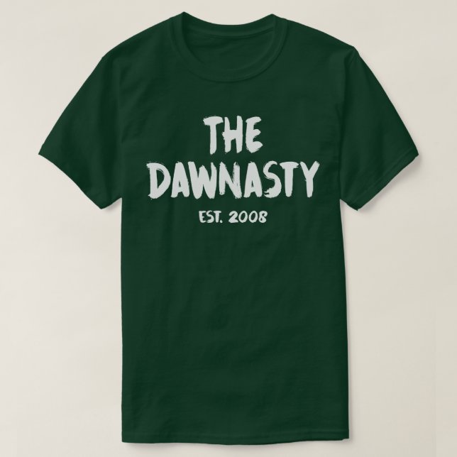Camiseta A dinastia do leste de 2008 (Frente do Design)