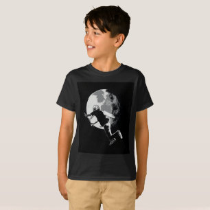 Camiseta À direita da lua - Patinete de chicote