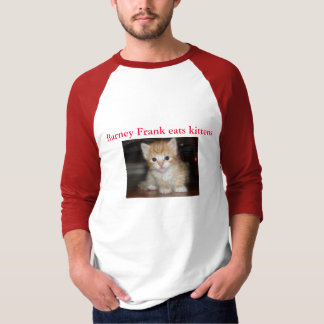 Camiseta A discussão Frank come gatinhos