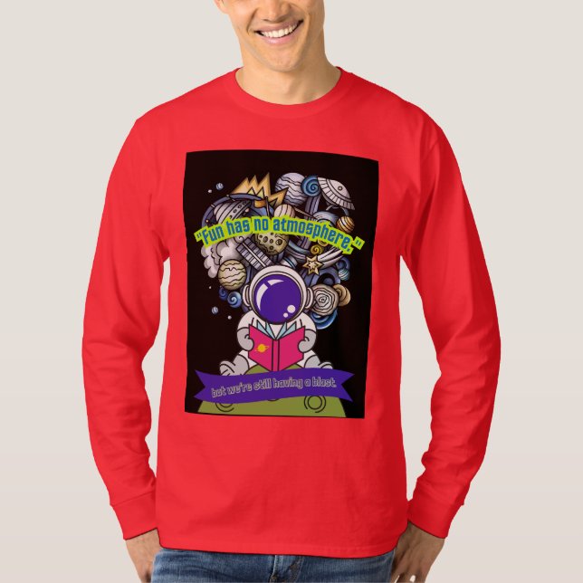 Camiseta A diversão não tem admofera (Frente)