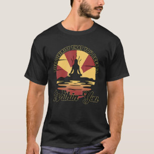 Camiseta A Divindade Está Dentro De Você, Mestre De Calor R