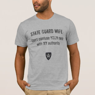 Camiseta A divisa da esposa de TXSG