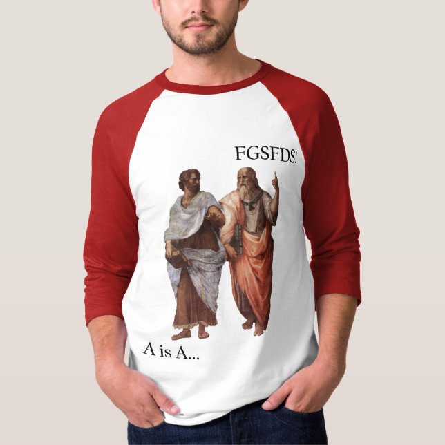Camiseta A divisão A de Philsophical é A contra FGSFDS (Frente)