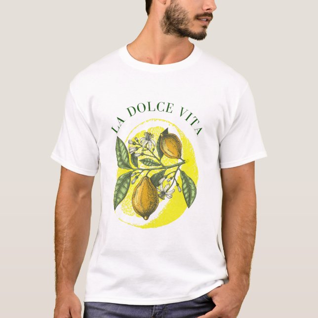 Camiseta A doce vida (Frente)
