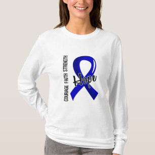 Camiseta A doença de Huntington da esperança 5 da fé da