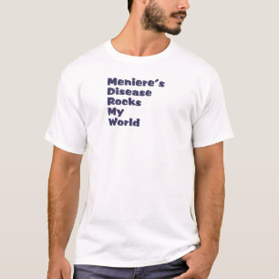 Camiseta a doença dos meniere balança meu mundo
