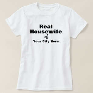 Camiseta A dona de casa real personaliza