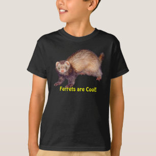 Camiseta A doninha bonito é o t-shirt legal do amante dos